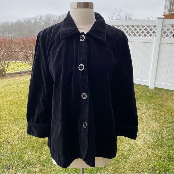 Calvin Klein Jeans Velvet Coat - Picture 2 of 10